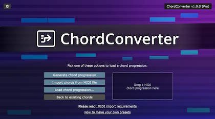 FeelYourSound ChordConverter v1.0.0 (Windows)