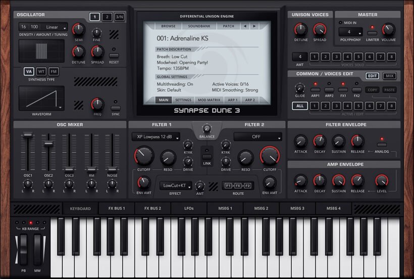 Synapse Audio DUNE 3 v3.6.4 (Win)