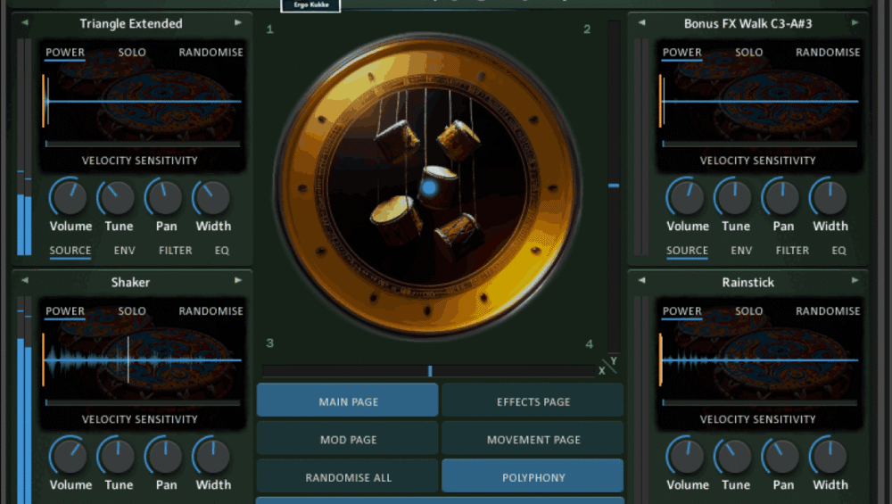 Ergo Kukke Percussion (Kontakt)