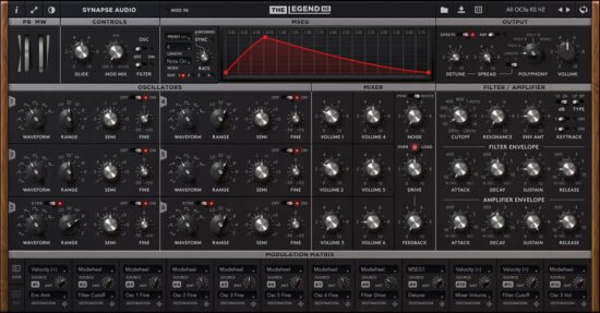 Synapse Audio The Legend HZ v2.0.2 (Win)